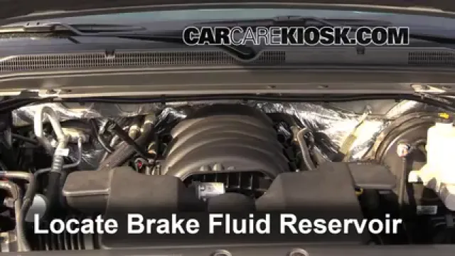 2015 Chevrolet Suburban LT 5.3L V8 FlexFuel Brake Fluid Check Fluid Level
